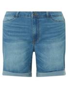 Dorothy Perkins *juna Rose Curve Light Blue Denim Shorts