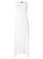 Dorothy Perkins White Crochet Back Beach Maxi Dress