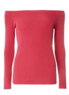 Dorothy Perkins Raspberry Bardot Jumper