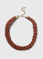 Dorothy Perkins Chain And Plait Necklace