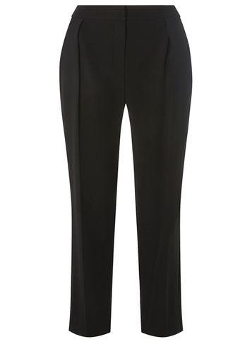 Dorothy Perkins Black Elastic Back Peg Trousers
