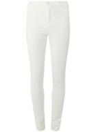 Dorothy Perkins *tall White 'frankie' Skinny Fit Jeans