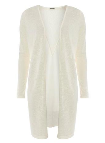 Dorothy Perkins * Vila White Longline Cardigan