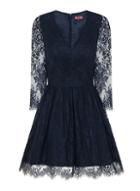 Dorothy Perkins *chi Chi London Blue Lace Mini Dress