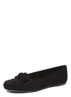 Dorothy Perkins Black 'ladybird' Flat Moccasin Loafers