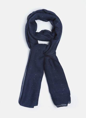Dorothy Perkins Navy Glitter Scarf