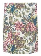 Dorothy Perkins Multi Coloured Palm Print Jacquard Mini Skirt