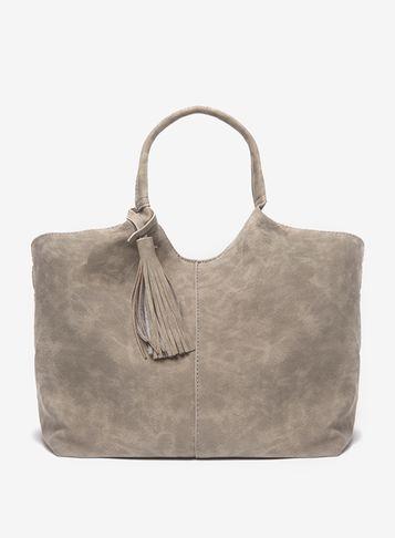 Dorothy Perkins Grey Unstructured Hobo Bag