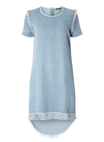Dorothy Perkins *only Raw Edge Denim Dress