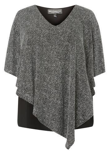 Dorothy Perkins *billie & Blossom Curve Disco Overlay Top