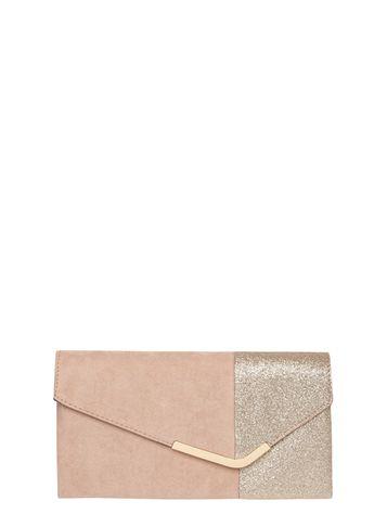 Dorothy Perkins Sesame Half And Half Clutch Bag