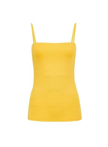Dorothy Perkins Yellow Square Neck Vest