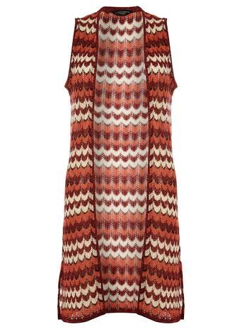 Dorothy Perkins Multi Chevron Sparkle Cardigan