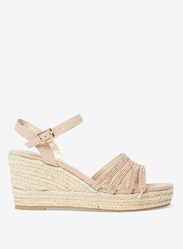 Dorothy Perkins Rose Riley Pink Wedge Sandals