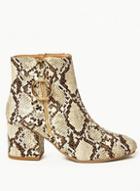 Dorothy Perkins Wide Fit Multi Coloured 'amelie' Ring Zip Ankle Boots
