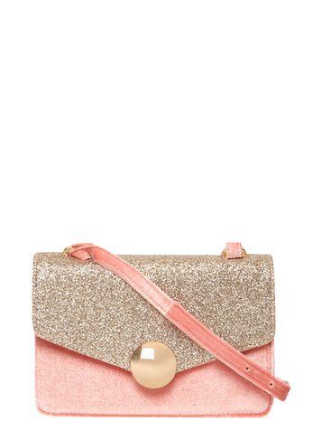 Dorothy Perkins Blush And Gold Lock Cross Body Bag
