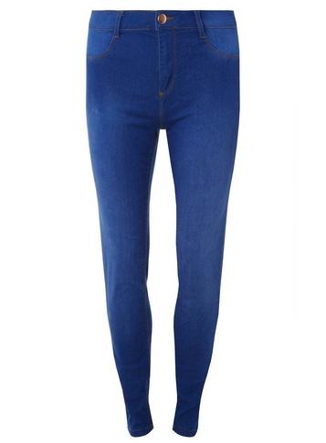 Dorothy Perkins *tall Indigo Frankie Denim Super Skinny Ankle Grazer Jeans