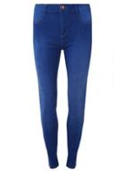 Dorothy Perkins *tall Indigo Frankie Denim Super Skinny Ankle Grazer Jeans