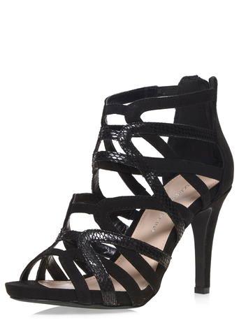 Dorothy Perkins Black 'sara' High Sandals