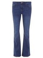 Dorothy Perkins Bright Blue Fit And Flare Jeans
