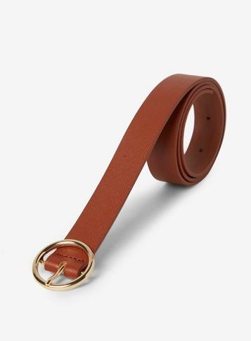 Dorothy Perkins Tan Single Circle Belt