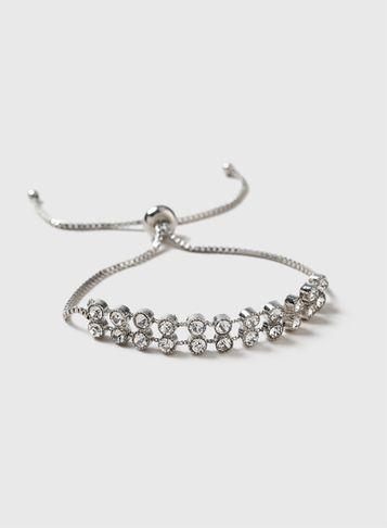 Dorothy Perkins Crystal Adjustable Bracelet