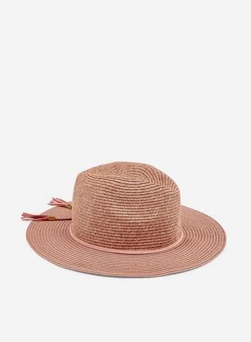 Dorothy Perkins Pink Tassel Fedora Hat