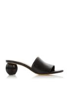 *head Over Heels By Dune Black Meli Ladies Mid Heel Sandals