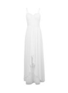 Dorothy Perkins *white Bridal Waterful Maxi Dress