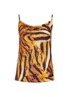 Dorothy Perkins Multi Colour Tiger Print Cowl Neck Camisole Top