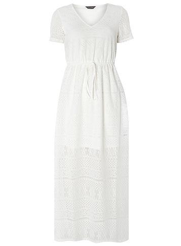 Dorothy Perkins Ivory Lace Maxi Dress