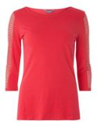 Dorothy Perkins *tall Pink Textured Top