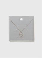 Dorothy Perkins Rose Gold Aries Horoscope Necklace