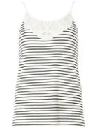 Dorothy Perkins *vila White And Black Camisole Top