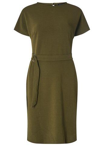 Dorothy Perkins Olive D-ring Pencil Dress