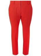 Dorothy Perkins Petite Red 'naples' Ankle Grazer Trousers