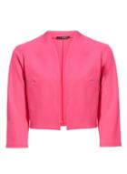 *quiz Curve Pink Cropped Jacket