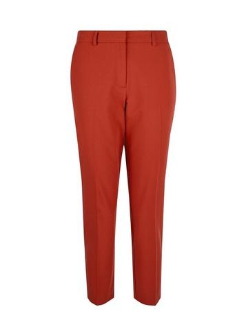 Dorothy Perkins Petite Rust Naples Ankle Grazer Trousers