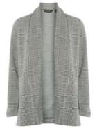 Dorothy Perkins Mono Checked Jersey Blazer