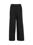 Dorothy Perkins *tall Black Ribbed Culotte Trousers