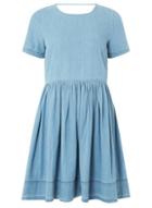 Dorothy Perkins *vero Moda Blue Skater Dress