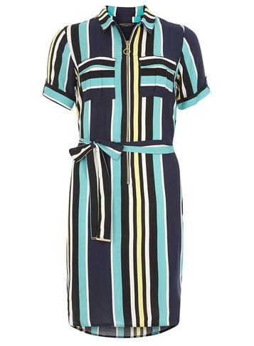 Dorothy Perkins Zip Front Shift Dress