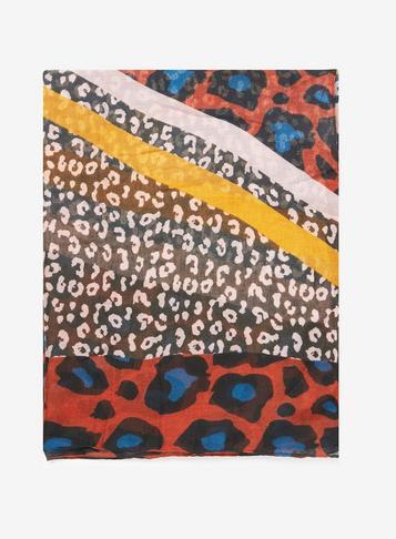 Dorothy Perkins Mixed Print Leopard Scarf