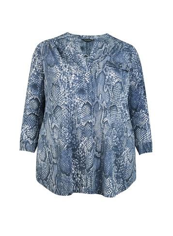 Dorothy Perkins *dp Curve Multi Colour Snake Print Shirt