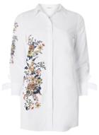 Dorothy Perkins *only White Floral Shirt