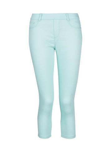 Dorothy Perkins Mint Eden Super Soft Cropped Jeggings