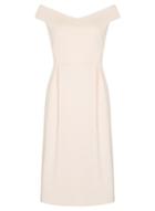 Dorothy Perkins Blush Bardot Midi Dress