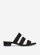 Dorothy Perkins Wide Fit Black 'stormy' Sandals
