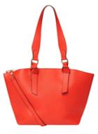 Dorothy Perkins Red Oversized Knot Handle Tote Bag