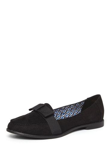 Dorothy Perkins Wide Fit Black 'lucinda' Loafers